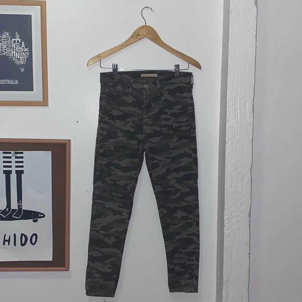 Camo 720 High Rise Super Skinny Crop Women's Jeans